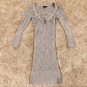 Gray Sweater Dress